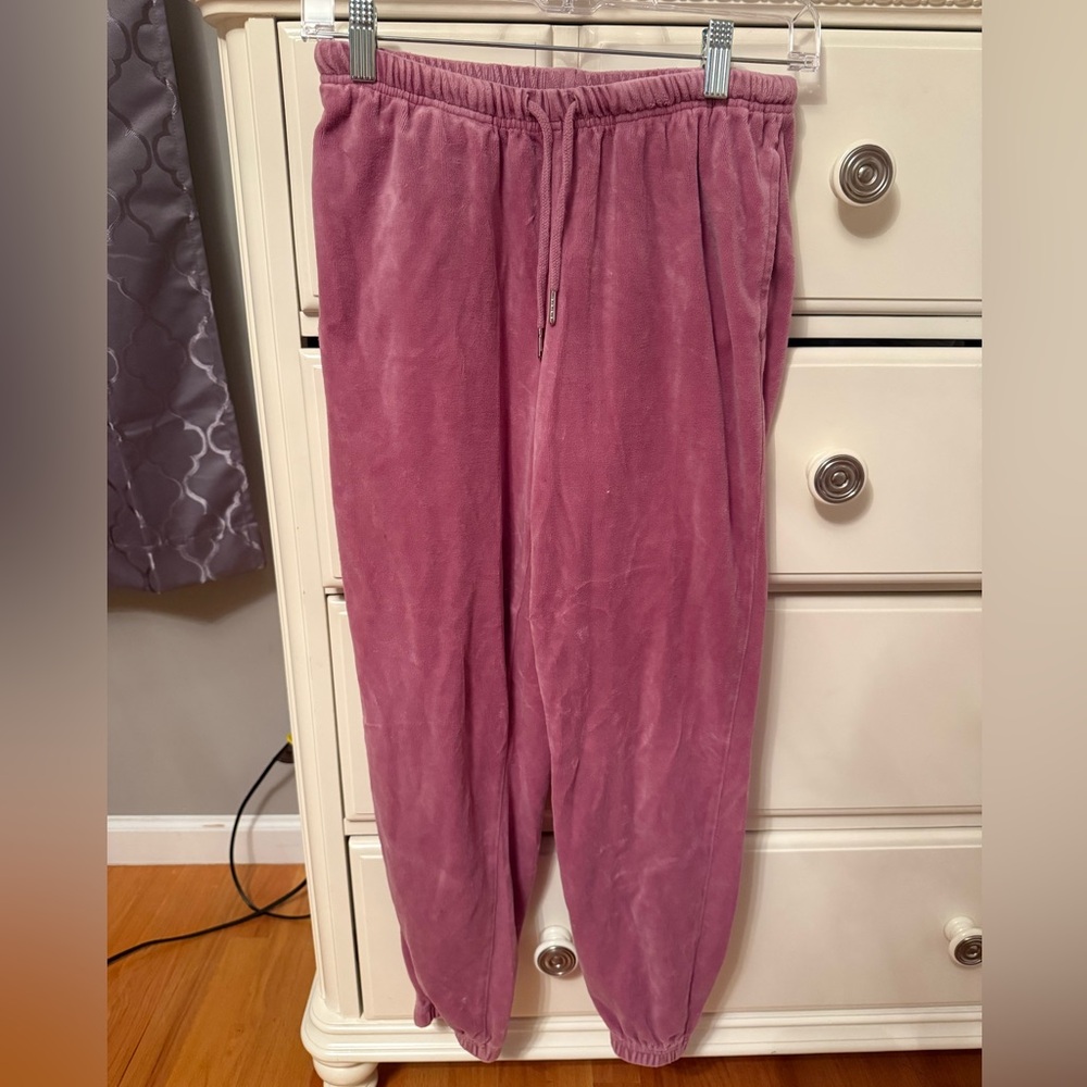 Garage Velvet Joggers